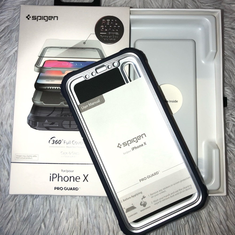 iPhone X📱 Spigen Pro Guard Protective Case💖 - Picture 3 of 5